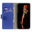 For iPhone 16 Plus Stand Case Protective Leather Wallet Phone Cover - Blue - 2