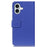 For iPhone 16 Plus Stand Case Protective Leather Wallet Phone Cover - Blue - 7