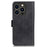 For iPhone 16 Pro Case Magnetic Clasp Leather Wallet Flip Phone Cover - Black - 6