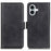For iPhone 16 Plus Case PU Leather Wallet Phone Cover with Side Magnetic Clasp - Black - 1