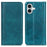 For iPhone 16 Plus   Cases Split Leather Wallet Phone Cover - Green - 1