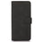 KHAZNEH For iPhone 16 Case Texture PU Leather Folding Stand Phone Cover - Black - 6