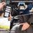 ABEEL For iPhone 16 Plus Case Side Magnetic Closure Card Slots RFID Blocking Phone Cover - Black - 7