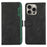 ABEEL For iPhone 16 Pro Case RFID Blocking Leather Wallet Flip Phone Cover - Black - 1