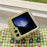 For Samsung Galaxy Z Flip5 5G Case Gradient Surface Hard PC Phone Cover - Yellow - 4