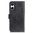 For Sony Xperia 10 VI Case PU Leather Wallet Phone Cover Cowhide Texture - Black - 6
