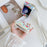 For Samsung Galaxy Z Flip5 5G   Phone Case PU Leather Coated PC Phone Cover with Long Strap - Blue - 5