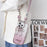 Electroplating Phone Case for iPhone 14 Pro   TPU Cover with PC Kickstand+Strap - Pink - 4