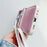 For Samsung Galaxy Z Flip5 5G Phone Case PC+PU Leather Phone Shell with White Shoulder Strap - Purple - 7