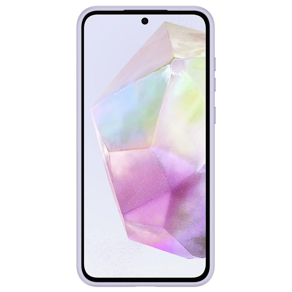 DUX DUCIS Rafi II Series for Samsung Galaxy A35 5G Case RFID Blocking Card Slot PU+TPU Phone Cover - Purple - 3