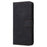 For TCL 50 XL 5G Case RFID Blocking Leather Wallet Stand Feature Phone Cover - Black - 7
