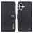 KHAZNEH For iPhone 16 Plus Case Flip Wallet Leather Phone Cover - Black - 1