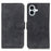 KHAZNEH For iPhone 16 Case Retro Leather Phone Cover with Wallet Stand - Black - 1