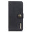 KHAZNEH For iPhone 16 Case Cowhide Texture Leather Phone Cover - Black - 7