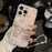 For iPhone 14 Pro Max Case IMD Butterfly Pattern TPU Phone Shell with Hand Strap - 3