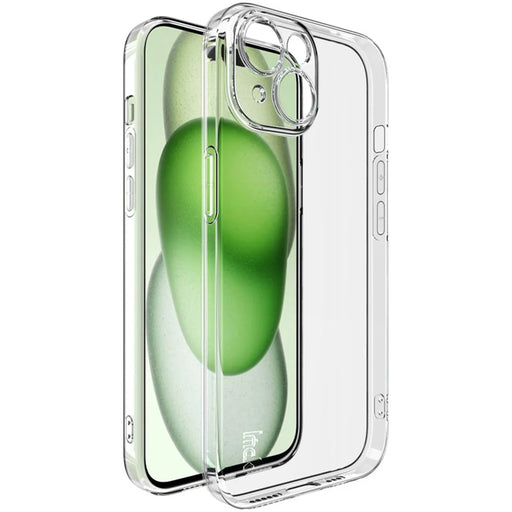 IMAK UX-5 Series for iPhone 15 Case Slim Fit Crystal Clear TPU Phone Cover - 1