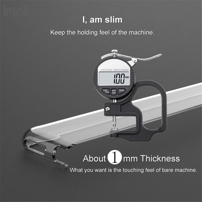 IMAK UX-5 Series for iPhone 15 Plus Case TPU Transparent Protective Phone Cover - 4