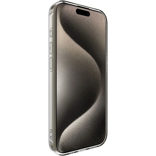 IMAK UX-5 Series for iPhone 15 Pro Clear Case Shockproof TPU Slim Phone Cover - 2
