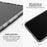 IMAK UX-5 Series for iPhone 15 Pro Clear Case Shockproof TPU Slim Phone Cover - 5