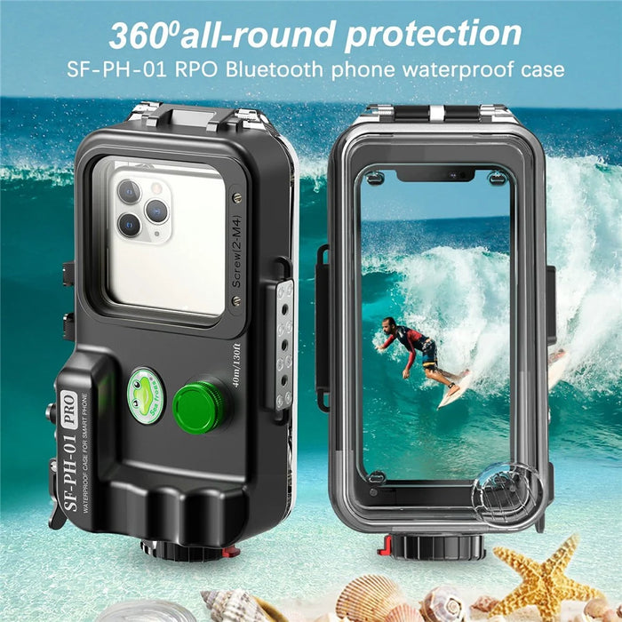 SEA FROGS SF-PH-01-PRO Universal IPX8 Waterproof Case Underwater 40m Phone Protection Cover - 3