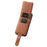 DENIOR D14 For iPhone 14 Pro Case Retro Leather Coated PC+TPU Kickstand Phone Cover Magnetic Detachable - Brown - 4