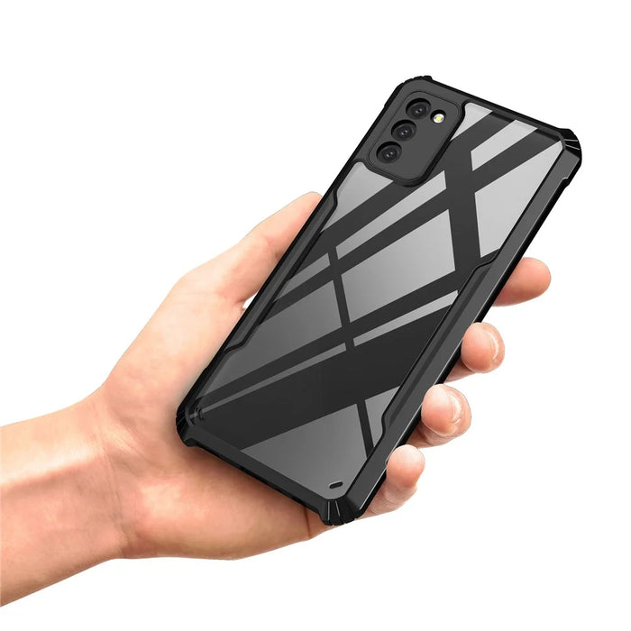 For Samsung Galaxy S23 Case TPU+Arcylic Phone Shell Anti-Drop Phone Cover - Black - 3