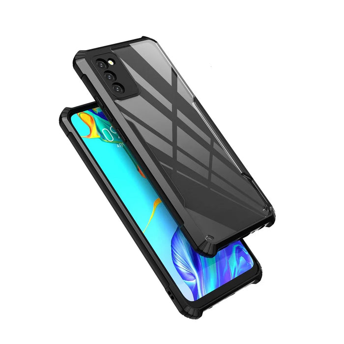 For Samsung Galaxy S23 Case TPU+Arcylic Phone Shell Anti-Drop Phone Cover - Black - 4