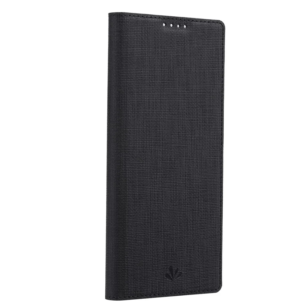 VILI DMX Series For Sony Xperia 10 VI Case Card Holder Leather Stand Phone Cover - Black - 7