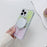 For iPhone 13 Pro TPU+Acrylic Case Gradient Phone Cover with Magnetic Ring Kickstand - Pink+Green - 6