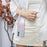 For Samsung Galaxy S24   Cover TPU+Acrylic Gradient Anti-Drop Case with Bowknot Chain - Silver+Pink - 3