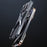 For iPhone 15 Bumper Case No Frame Aluminium Alloy X-Shape Phone Cover - Dark Grey - 2
