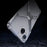 For iPhone 15 Bumper Case No Frame Aluminium Alloy X-Shape Phone Cover - Dark Grey - 3