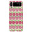 For Samsung Galaxy Z Flip4 5G Peach Pattern Phone Case PC Phone Shell Foldable Phone Cover - 1
