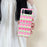 For Samsung Galaxy Z Flip4 5G Peach Pattern Phone Case PC Phone Shell Foldable Phone Cover - 6