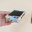 For Samsung Galaxy Z Flip5 5G Case Water Transfer Printing Tulip Pattern PC Phone Cover - Blue - 5