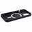 For iPhone 14 Plus Magnetic Case Matte Shockproof PC Colorful Spots Phone Cover - Black - 5
