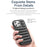 Capsule Series for iPhone 12 Pro Max Case Soft TPU Ribbed Protective Phone Cover - Black - 2