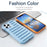 Capsule Series for iPhone 12 Pro Max Case Soft TPU Ribbed Protective Phone Cover - Black - 4
