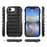 Capsule Series for iPhone 17e / 16e Case Soft TPU Ribbed Anti-Drop Phone Cover - Black - 7