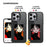 E Ink Case for iPhone 13 Pro Max 4-Color NFC Projection DIY Screen Display Phone Cover - Black - 2