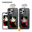 For iPhone 14 Pro Max E Ink Phone Case 4-Color Display DIY Pattern Phone Cover - Black - 2