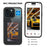 4 Color E Ink Phone Case for iPhone 15 Case Smart NFC DIY Display Imaging, Black / White / Red / Yellow - Black - 3