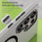 For Samsung Galaxy S24 Ultra Magnetic Case TPU + PC Slim Matte Translucent Phone Cover - Black - 6