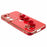 For Samsung Galaxy S23 Case Electroplating Shockproof TPU Phone Cover with Strap - Red - 5
