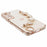For Samsung Galaxy S22 5G Shockproof Case Electroplating TPU Phone Cover with Strap - White - 5