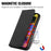For Sony Xperia 10 VI Case Wallet Stand Function Skin-touch Leather Phone Cover - Black - 4