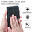 For Sony Xperia 10 VI Case Wallet Stand Function Skin-touch Leather Phone Cover - Black - 5