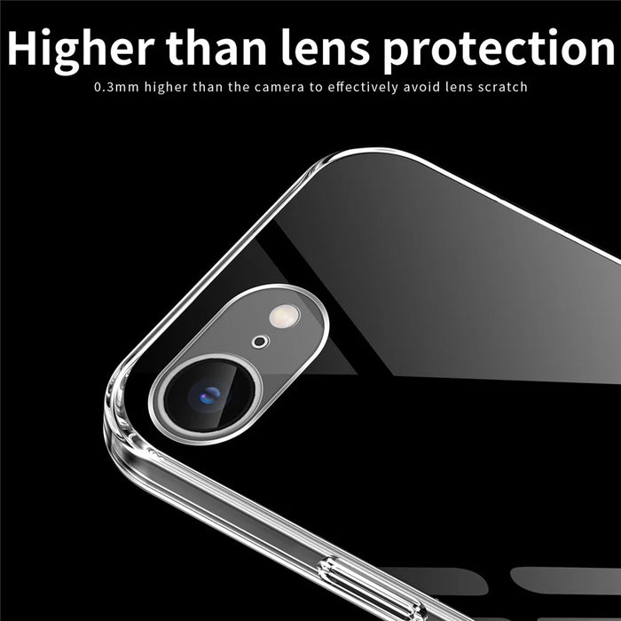 MOFI For iPhone 17e / 16e Case Clear Shockproof TPU Thin Phone Cover - 6