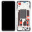 For Oppo Reno8 4G / Reno8 5G (Global Version) Grade C OLED Screen and Digitizer Assembly + Frame Spare Part (Without Logo) - 1
