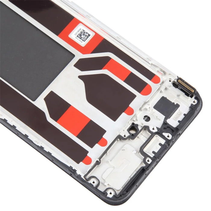 For Oppo Reno8 4G / Reno8 5G (Global Version) Grade C OLED Screen and Digitizer Assembly + Frame Spare Part (Without Logo) - 5